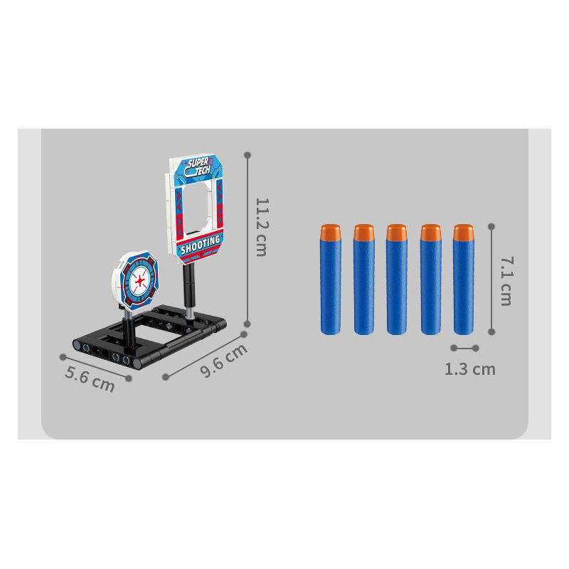 GUDI 70002 non  SÚNG TRƯỜNG TỰ ĐỘNG AK47 bộ đồ chơi xếp lắp ráp ghép mô hình 533 khối GUDI 70002 non  SÚNG TRƯỜNG TỰ ĐỘNG AK47 bộ đồ chơi xếp lắp ráp ghép mô hình 533 khối