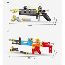BEE TAP 918-10 non  SÚNG bộ đồ chơi xếp lắp ráp ghép mô hình  Kỹ Thuật Công Nghệ Cao Mô Hình Phương Tiện