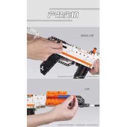 GUDI 70002 non  SÚNG TRƯỜNG TỰ ĐỘNG AK47 bộ đồ chơi xếp lắp ráp ghép mô hình 533 khối GUDI 70002 non  SÚNG TRƯỜNG TỰ ĐỘNG AK47 bộ đồ chơi xếp lắp ráp ghép mô hình 533 khối