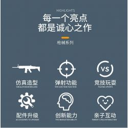 BEE TAP 918-10 non  SÚNG bộ đồ chơi xếp lắp ráp ghép mô hình  Kỹ Thuật Công Nghệ Cao Mô Hình Phương Tiện