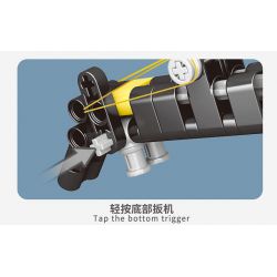 BEE TAP 918-10 non  SÚNG bộ đồ chơi xếp lắp ráp ghép mô hình  Kỹ Thuật Công Nghệ Cao Mô Hình Phương Tiện