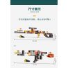 BEE TAP 918-3 non  SÚNG bộ đồ chơi xếp lắp ráp ghép mô hình  Kỹ Thuật Công Nghệ Cao Mô Hình Phương Tiện