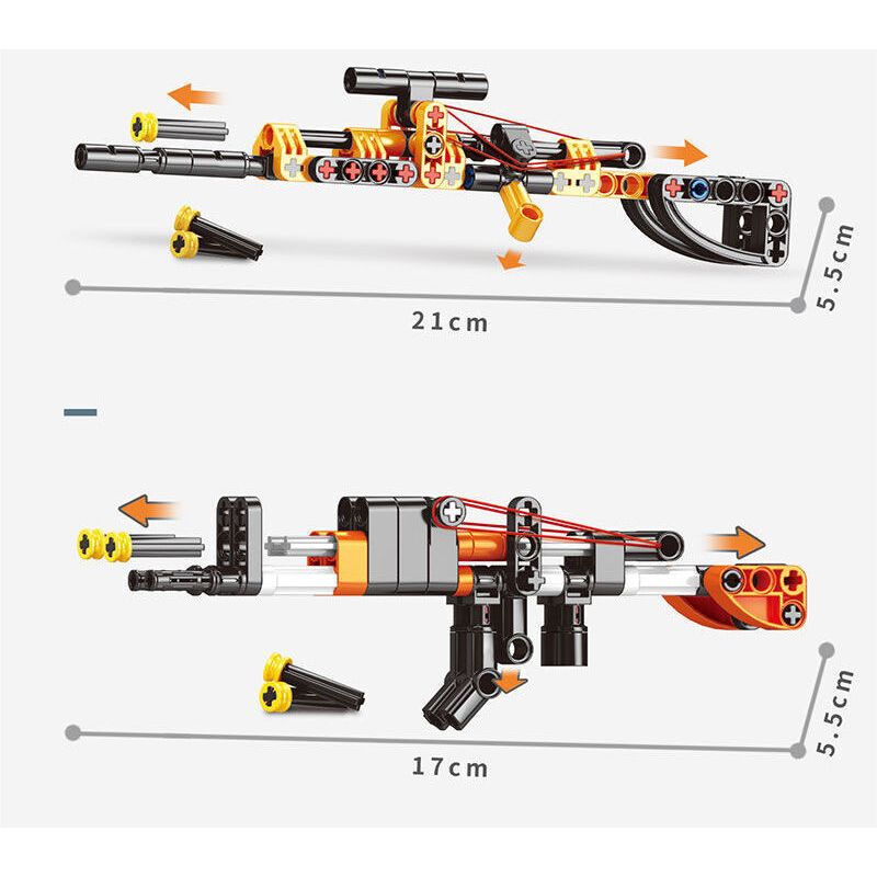 BEE TAP 918-3 non  SÚNG bộ đồ chơi xếp lắp ráp ghép mô hình  Kỹ Thuật Công Nghệ Cao Mô Hình Phương Tiện