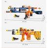 BEE TAP 918-3 non  SÚNG bộ đồ chơi xếp lắp ráp ghép mô hình  Kỹ Thuật Công Nghệ Cao Mô Hình Phương Tiện