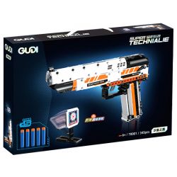 GUDI 70001 non  ĐẠI BÀNG SA MẠC bộ đồ chơi xếp lắp ráp ghép mô hình 345 khối