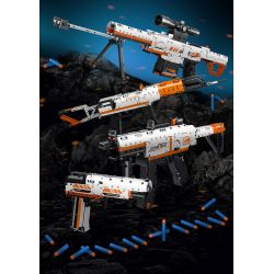 GUDI 70001 non  ĐẠI BÀNG SA MẠC bộ đồ chơi xếp lắp ráp ghép mô hình 345 khối