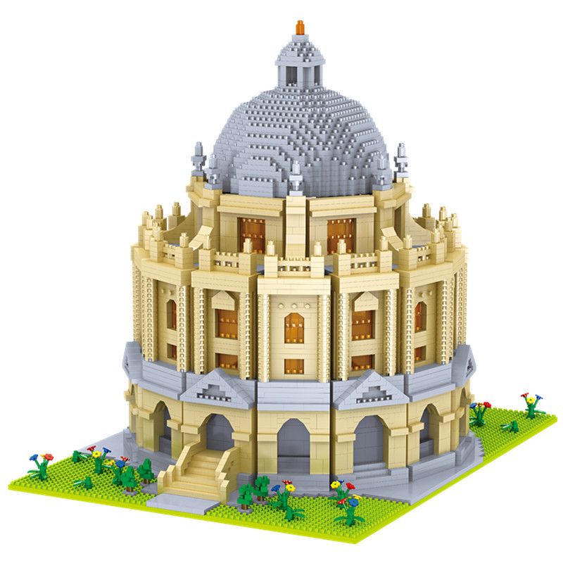 FUN IMAGINATION LZ8031 8031 non Lego ĐẠI HỌC OXFORD bộ đồ chơi xếp lắp ráp ghép mô hình Buildings 5452 khối