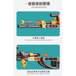 BEE TAP 918-3 non  SÚNG bộ đồ chơi xếp lắp ráp ghép mô hình  Kỹ Thuật Công Nghệ Cao Mô Hình Phương Tiện