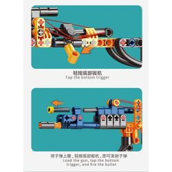 BEE TAP 918-3 non  SÚNG bộ đồ chơi xếp lắp ráp ghép mô hình  Kỹ Thuật Công Nghệ Cao Mô Hình Phương Tiện