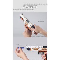 GUDI 70001 non  ĐẠI BÀNG SA MẠC bộ đồ chơi xếp lắp ráp ghép mô hình 345 khối