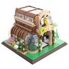 ZHEGAO 00419 non  NHÀ PHONG LAN bộ đồ chơi xếp lắp ráp ghép mô hình Modular Buildings ORCHID GREEN HOUSE Mô Hình Nhà Cửa 2183 khối