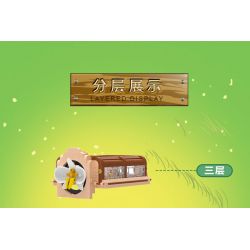 ZHEGAO 00419 non  NHÀ PHONG LAN bộ đồ chơi xếp lắp ráp ghép mô hình Modular Buildings ORCHID GREEN HOUSE Mô Hình Nhà Cửa 2183 khối