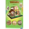 ZHEGAO 00419 non  NHÀ PHONG LAN bộ đồ chơi xếp lắp ráp ghép mô hình Modular Buildings ORCHID GREEN HOUSE Mô Hình Nhà Cửa 2183 khối