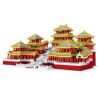 FUN IMAGINATION LZ8019 8019 non  CUNG ĐIỆN AFANG bộ đồ chơi xếp lắp ráp ghép mô hình Buildings EPANG PALACE 5184 khối