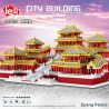 FUN IMAGINATION LZ8019 8019 non  CUNG ĐIỆN AFANG bộ đồ chơi xếp lắp ráp ghép mô hình Buildings EPANG PALACE 5184 khối