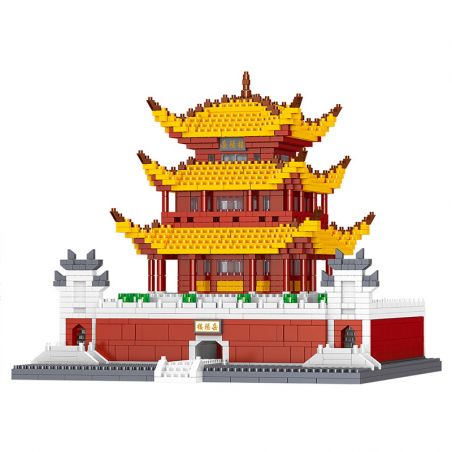 FUN IMAGINATION LZ8015 8015 non  THÁP NHẠC DƯƠNG bộ đồ chơi xếp lắp ráp ghép mô hình Buildings 2600 khối