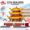 FUN IMAGINATION LZ8015 8015 non  THÁP NHẠC DƯƠNG bộ đồ chơi xếp lắp ráp ghép mô hình Buildings 2600 khối