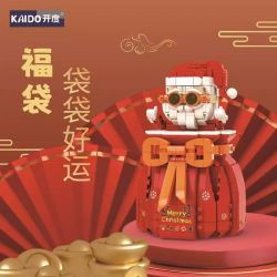 KAIDO KD99010 99010 non  TÚI MAY MẮN ÔNG GIÀ NOEL bộ đồ chơi xếp lắp ráp ghép mô hình Creator LUCKY BAG Sáng Tạo