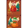 KAIDO KD99010 99010 non  TÚI MAY MẮN ÔNG GIÀ NOEL bộ đồ chơi xếp lắp ráp ghép mô hình Creator LUCKY BAG Sáng Tạo