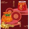 KAIDO KD99010 99010 non  TÚI MAY MẮN ÔNG GIÀ NOEL bộ đồ chơi xếp lắp ráp ghép mô hình Creator LUCKY BAG Sáng Tạo