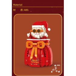 KAIDO KD99010 99010 non  TÚI MAY MẮN ÔNG GIÀ NOEL bộ đồ chơi xếp lắp ráp ghép mô hình Creator LUCKY BAG Sáng Tạo