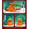 KAIDO KD99011 99011 non  TÚI TIỀN NGƯỜI TUYẾT RỒNG bộ đồ chơi xếp lắp ráp ghép mô hình Creator LUCKY BAG Sáng Tạo