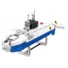 Kazi KY84162 84162 non  ĐẠI BÀNG SỨC MẠNH QUỐC GIA MỚI TÀU NGẦM TẤN CÔNG HẠT NHÂN TYPE 095 bộ đồ chơi xếp lắp ráp ghép mô hình Military Army ALL MILITARY FORCES ARE DEPLOYED Quân Sự Bộ Đội 329 khối