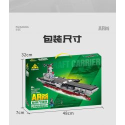 Kazi KY84165 84165 non  ĐẠI BÀNG SỨC MẠNH QUỐC GIA MỚI TÀU SÂN BAY SỐ 003 bộ đồ chơi xếp lắp ráp ghép mô hình Military Army ALL MILITARY FORCES ARE DEPLOYED Quân Sự Bộ Đội 325 khối
