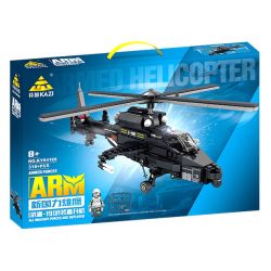 Kazi KY84166 84166 non  ĐẠI BÀNG SỨC MẠNH QUỐC GIA MỚI TRỰC THĂNG VŨ TRANG WUZHI-19 bộ đồ chơi xếp lắp ráp ghép mô hình Military Army ALL MILITARY FORCES ARE DEPLOYED Quân Sự Bộ Đội 318 khối
