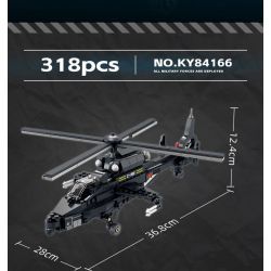 Kazi KY84166 84166 non  ĐẠI BÀNG SỨC MẠNH QUỐC GIA MỚI TRỰC THĂNG VŨ TRANG WUZHI-19 bộ đồ chơi xếp lắp ráp ghép mô hình Military Army ALL MILITARY FORCES ARE DEPLOYED Quân Sự Bộ Đội 318 khối