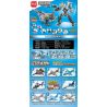 MINGDI LEIBAO K0510 0510 non  TỔ HỢP MÁY BAY MÔ HÌNH MECHA 8 CỦA ĐỘI VŨ TRANG bộ đồ chơi xếp lắp ráp ghép mô hình Military Army ARMED FORCES Quân Sự Bộ Đội 978 khối