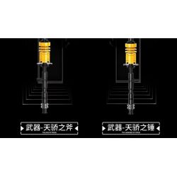 997 non  TRẬN CHIẾN THỨC TỈNH SIÊU ANH HÙNG tỷ lệ 1:11 bộ đồ chơi xếp lắp ráp ghép mô hình Movie & Game SUPER WARRIOR Phim Và Trò Chơi 3855 khối