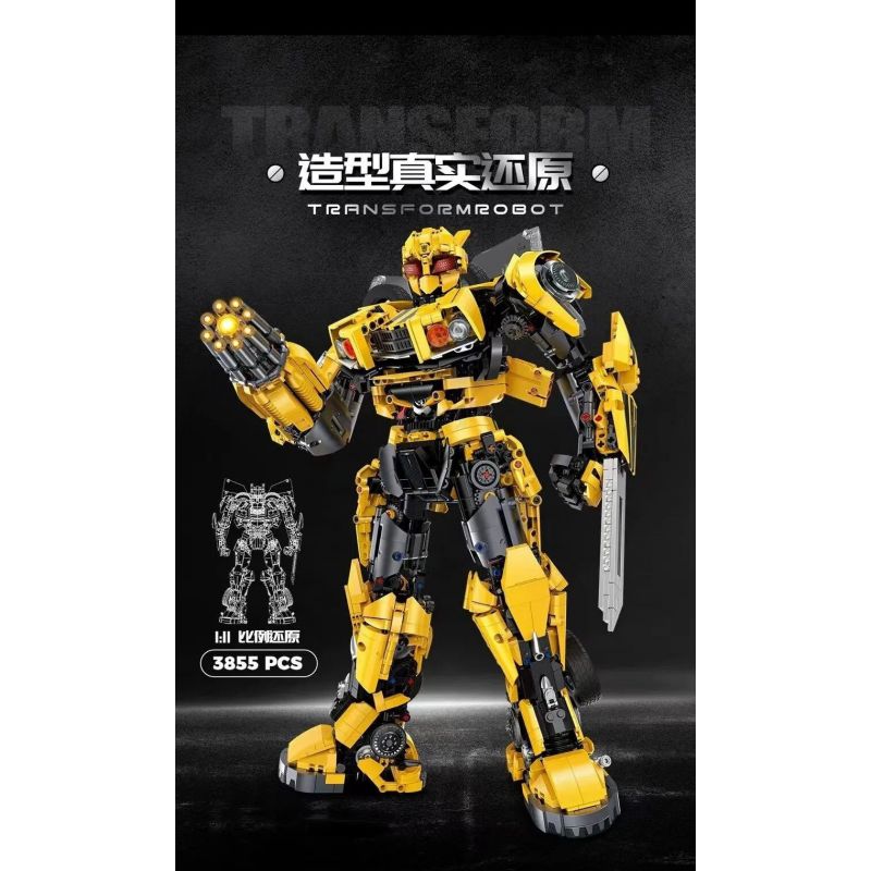 997 non  TRẬN CHIẾN THỨC TỈNH SIÊU ANH HÙNG tỷ lệ 1:11 bộ đồ chơi xếp lắp ráp ghép mô hình Movie & Game SUPER WARRIOR Phim Và Trò Chơi 3855 khối