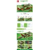 LEIBAO 8371 non  XE PHÓNG CÔNG NGHỆ bộ đồ chơi xếp lắp ráp ghép mô hình  Kỹ Thuật Công Nghệ Cao Mô Hình Phương Tiện 460 khối