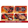 LEIBAO 8372 non  XE PHÓNG CÔNG NGHỆ bộ đồ chơi xếp lắp ráp ghép mô hình  Kỹ Thuật Công Nghệ Cao Mô Hình Phương Tiện 469 khối