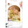 SEMBO 611082 non  SHOP HOA DƯỚI TRĂNG bộ đồ chơi xếp lắp ráp ghép mô hình FLOWERS AND MOON 1300 khối