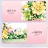 SEMBO 611082 non  SHOP HOA DƯỚI TRĂNG bộ đồ chơi xếp lắp ráp ghép mô hình FLOWERS AND MOON 1300 khối