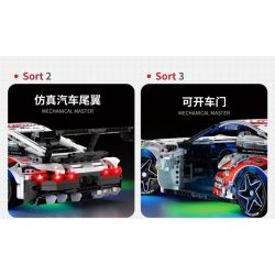 IM.MASTER QIHUI 9821 non  BẬC THẦY MÁY MÓC XE THỂ THAO PORSCHE tỷ lệ 1:10 bộ đồ chơi xếp lắp ráp ghép mô hình  Kỹ Thuật Công Nghệ Cao Mô Hình Phương Tiện 1861 khối