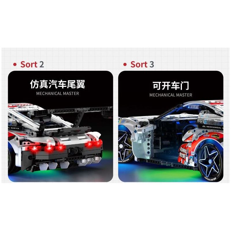 IM.MASTER QIHUI 9821 non  BẬC THẦY MÁY MÓC XE THỂ THAO PORSCHE tỷ lệ 1:10 bộ đồ chơi xếp lắp ráp ghép mô hình  Kỹ Thuật Công Nghệ Cao Mô Hình Phương Tiện 1861 khối