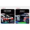 IM.MASTER QIHUI 9821 non  BẬC THẦY MÁY MÓC XE THỂ THAO PORSCHE tỷ lệ 1:10 bộ đồ chơi xếp lắp ráp ghép mô hình  Kỹ Thuật Công Nghệ Cao Mô Hình Phương Tiện 1861 khối