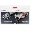 IM.MASTER QIHUI 9821 non  BẬC THẦY MÁY MÓC XE THỂ THAO PORSCHE tỷ lệ 1:10 bộ đồ chơi xếp lắp ráp ghép mô hình  Kỹ Thuật Công Nghệ Cao Mô Hình Phương Tiện 1861 khối