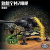 LE YI 88076 non  SÚNG MÁY HẠNG NẶNG BROWNING M2 bộ đồ chơi xếp lắp ráp ghép mô hình Military Army HEAVY MACHINE GUN Quân Sự Bộ Đội 425 khối