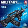 LE YI 81039 non  SÚNG TRƯỜNG KIỂU 95 bộ đồ chơi xếp lắp ráp ghép mô hình Military Army Quân Sự Bộ Đội 526 khối