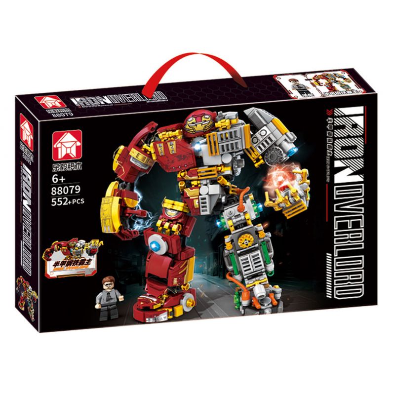 LE YI 88079 non  CHÚA TỂ NỬA GIÁP SẮT bộ đồ chơi xếp lắp ráp ghép mô hình Super Heroes Siêu Nhân Anh Hùng 552 khối