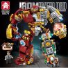 LE YI 88079 non  CHÚA TỂ NỬA GIÁP SẮT bộ đồ chơi xếp lắp ráp ghép mô hình Super Heroes Siêu Nhân Anh Hùng 552 khối