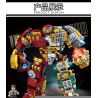 LE YI 88079 non  CHÚA TỂ NỬA GIÁP SẮT bộ đồ chơi xếp lắp ráp ghép mô hình Super Heroes Siêu Nhân Anh Hùng 552 khối