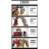 LE YI 88079 non  CHÚA TỂ NỬA GIÁP SẮT bộ đồ chơi xếp lắp ráp ghép mô hình Super Heroes Siêu Nhân Anh Hùng 552 khối