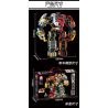LE YI 88079 non  CHÚA TỂ NỬA GIÁP SẮT bộ đồ chơi xếp lắp ráp ghép mô hình Super Heroes Siêu Nhân Anh Hùng 552 khối