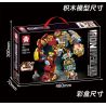 LE YI 88079 non  CHÚA TỂ NỬA GIÁP SẮT bộ đồ chơi xếp lắp ráp ghép mô hình Super Heroes Siêu Nhân Anh Hùng 552 khối