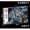 LE YI 88081 non  ÁO GIÁP ANH HÙNG bộ đồ chơi xếp lắp ráp ghép mô hình Super Heroes Siêu Nhân Anh Hùng 523 khối